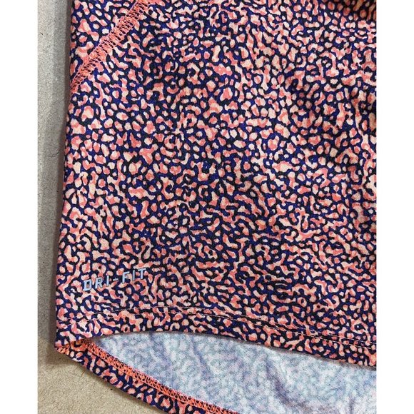 Nike Women Dri Fit Tank Top Medium Orange - Picture 7 of 8